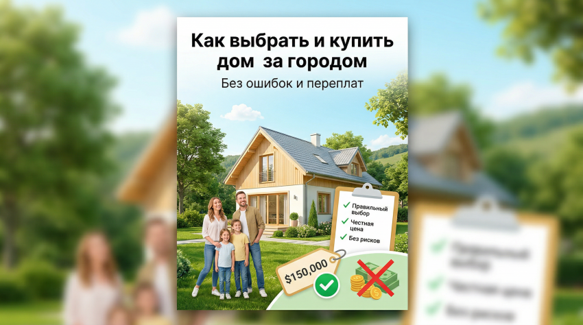 загородный дом купить